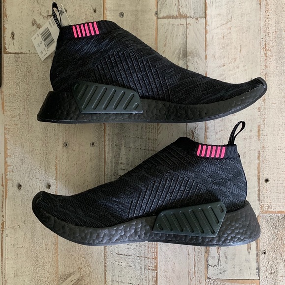 nmd_cs2 primeknit shoes triple black